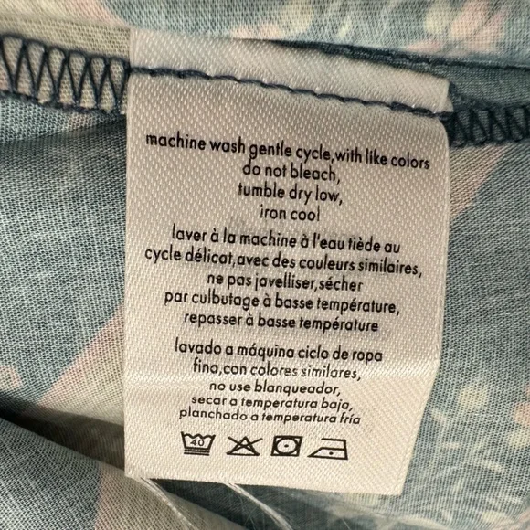 WeWoreWhat Asymmetrical Floral Stripe Midi Skirt Size 12 NWT - Picture 7 of 9